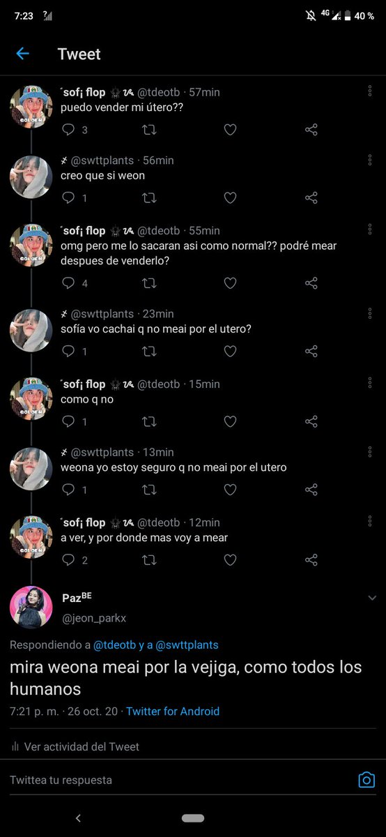 outofContextfCh's tweet photo. jxjdjdj voy a mear por el útero https://t.co/l1dqGsRyWa
