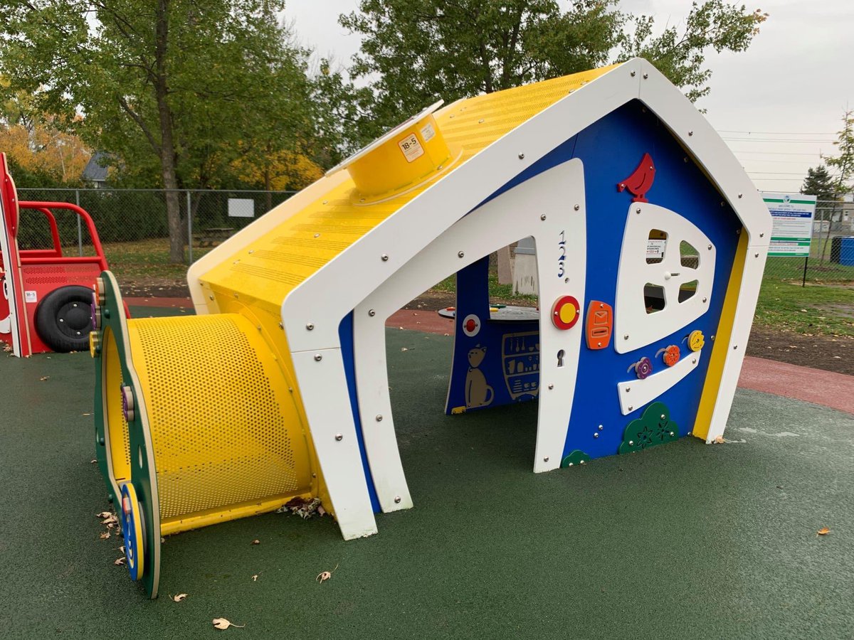 QuinteAdapt's tweet photo. Repost from @BellevilleON ➡️ “The Veterans Accessible Play Park is now open! Mayor Panciuk, Council, members of the project team &amp; reps from the Our Kids charity were in attendance for the official grand opening of this new, fully-accessible playground at Parkdale Veterans Park.” https://t.co/LfDhmtS1wi