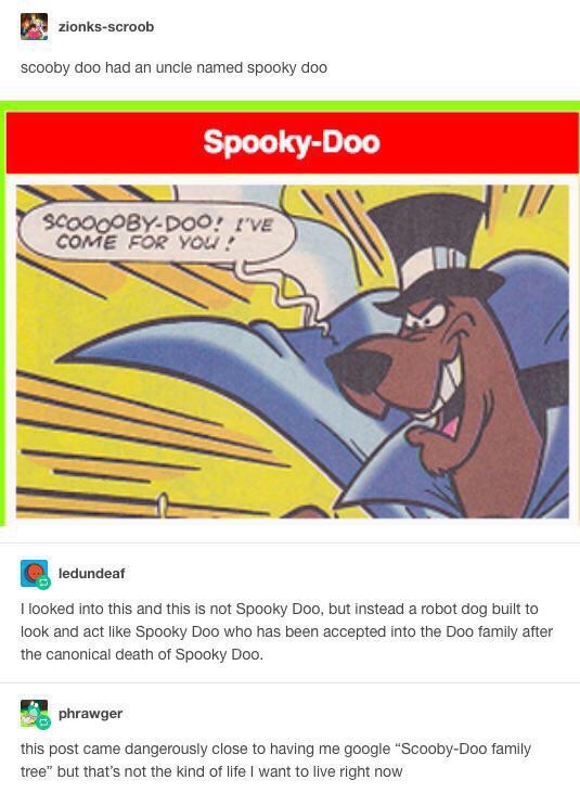 1036. surprising amount of scooby-doo content on tumblr, I guess the scoobs is timeless