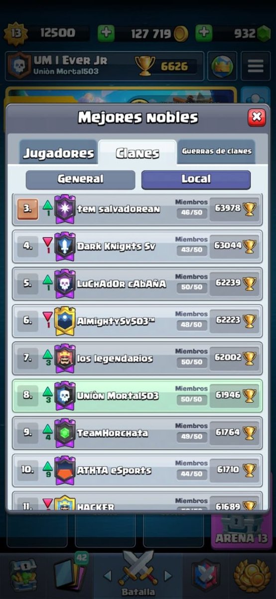 Estamos Buscando Patrocinador para nuestro Clan/Equipo competitivo  4 años de su creación, Con un equipo sólido en competitivo y buena organización 
Siempre manteniéndonos en el top más alto de nuestro País 🇸🇻