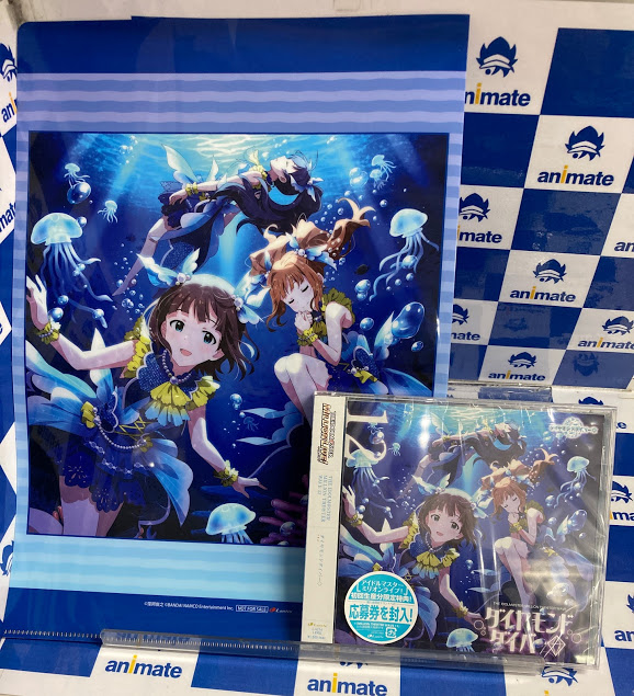 アニメイト聖蹟桜ヶ丘オーパ V Twitter Cd入荷情報 10月28日発売 The Idolm Ster Million The Ter Wave 12 ダイヤモンドダイバー 入荷しましたセキ アニメイト特典 は クリアファイル セキ アイマス