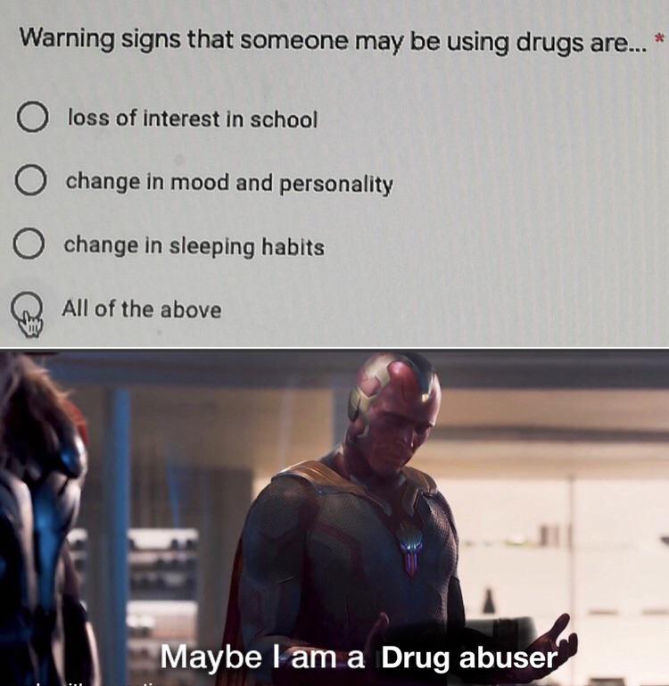 memescentrai's tweet photo. Maybe I am a drug abuser https://t.co/l5eoPTOcGu