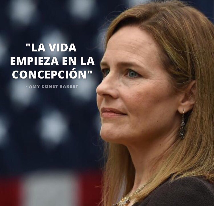 juviaguas's tweet photo. Ganó la vida al confirmarse Amy Conet Barret como juez de la Suprema Corte de EEUU. https://t.co/W2bruxtZ63