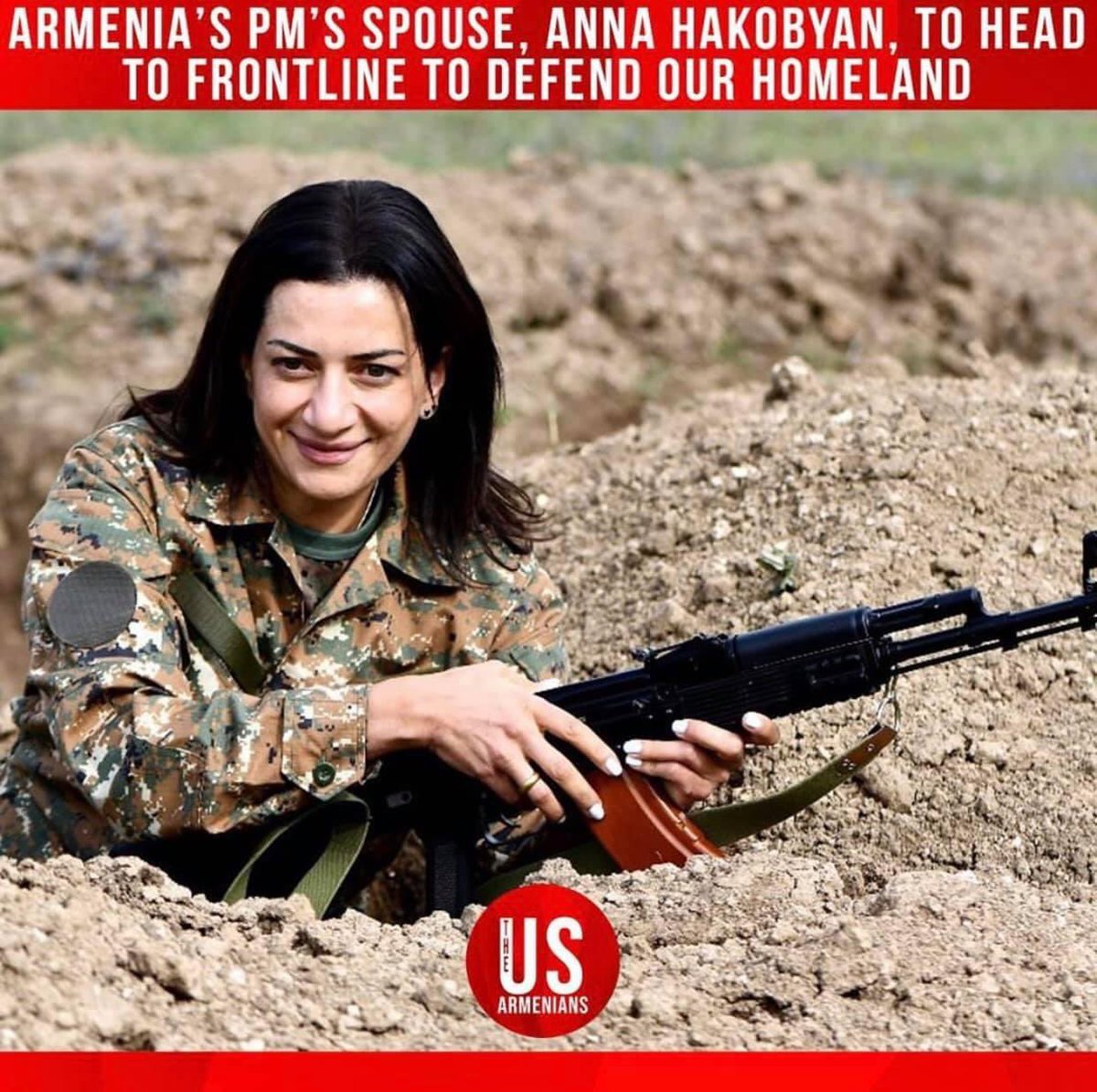 TaleenAnsoorian's tweet photo. So much respect for this amazing woman!! 🙏🇦🇲❤️💙🧡#PeaceforArmenians #RecognizeArtsakh #StopErdogan #StopAliyev #SanctionAzerbaijan #SanctionTurkey #WeWillWin https://t.co/hAcXspQThW