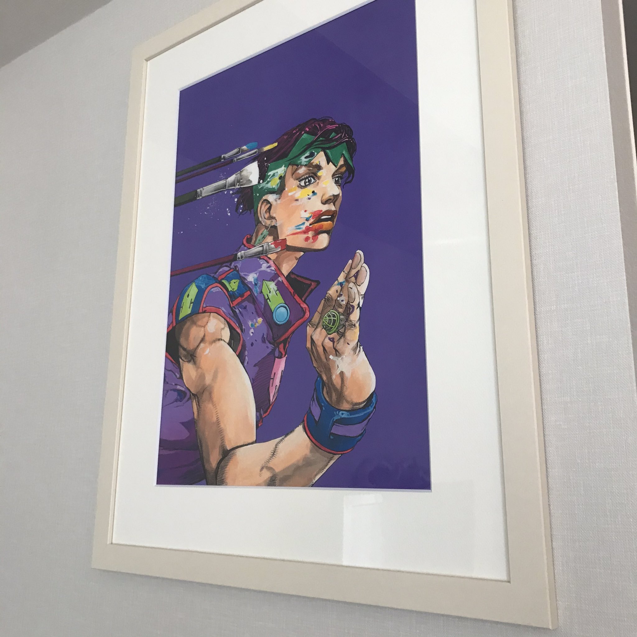 和草様専用 荒木飛呂彦 岸辺露伴 複製原画 ジョジョ