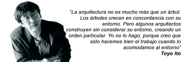 La arquitectura no es mucho más que un árbol – Toyo Ito bit.ly/31L155n