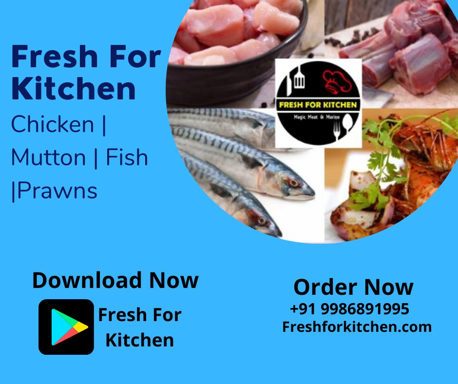 freshforkitchen's tweet image. “The poor man must walk to get meat for his stomach, the rich man to get a stomach to his meat.”
Contact - +91 9986891995
#chicken #mutton #fish #prawns #eggs #seafood #freshforkitchen #cook #products #freshfood #delivery #onlineorders #foodcompany #jpnagar #bangalore #india