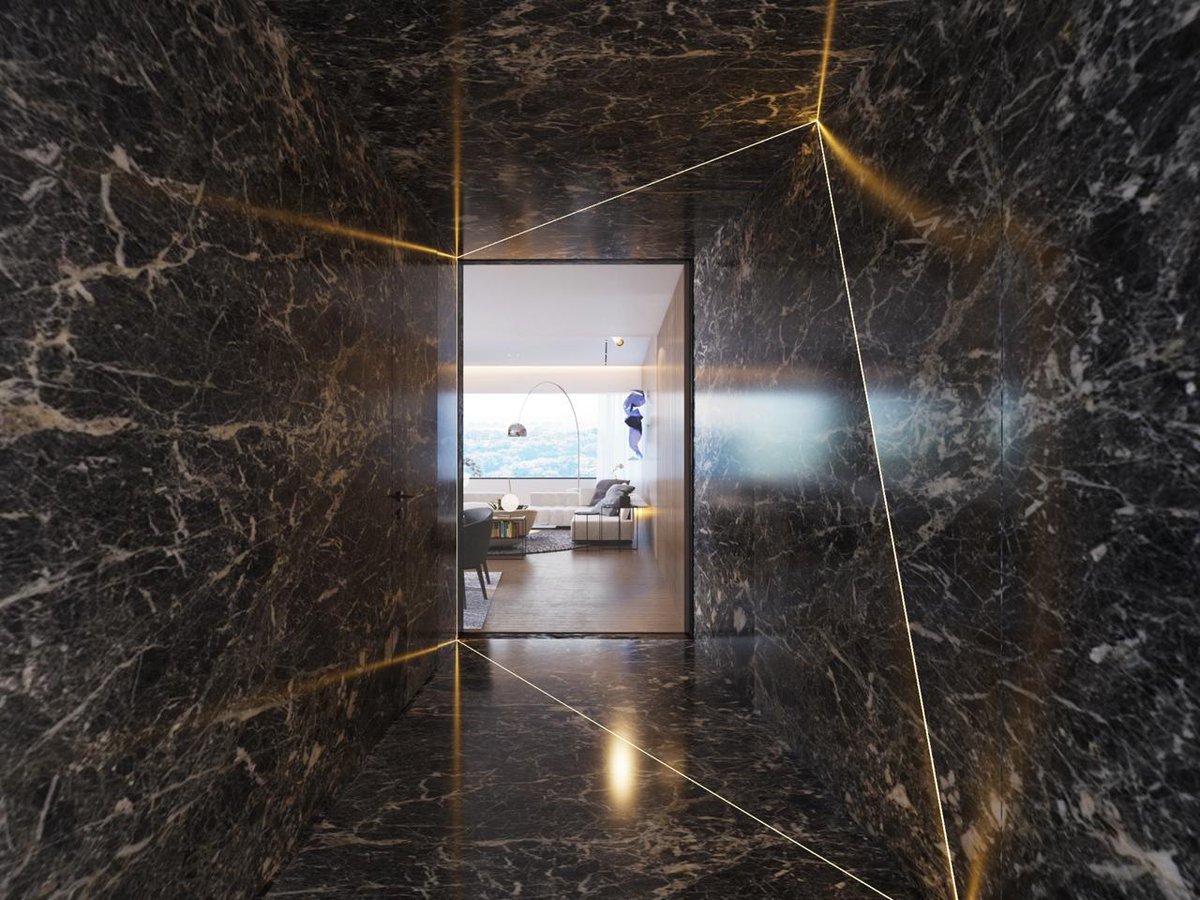 chainsiman's tweet image. Las herramientas digitales son un recurso invaluable para crear imágenes muy cercanas a la realidad de nuestras propuestas, pero buscamos que la materialización de la obra arquitectónica la supere.

¿La realidad superó al render?
Proyecto: Departamento Península