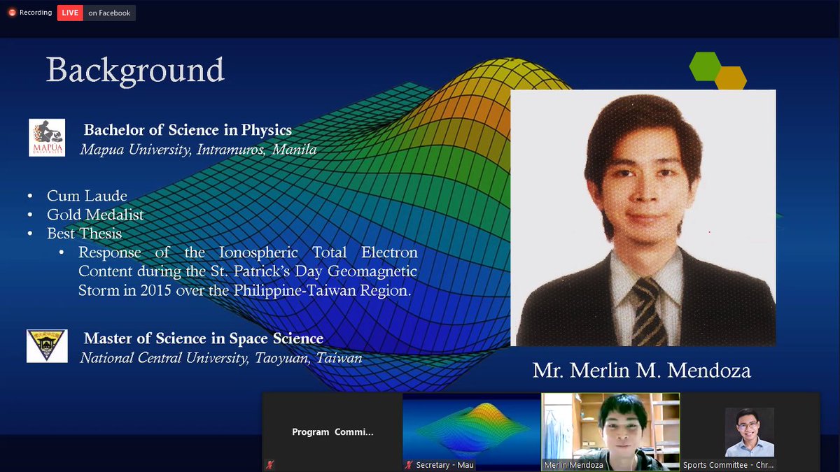 PSMapua's tweet photo. We wholeheartedly thank all the attendees of our recently concluded workshop for the support and participation in making the event possible.

We would also like to thank Mr. Merlin Mendoza for imparting his skills and knowledge in MATLAB and Physics to all of us. https://t.co/wLXLEsUXhi