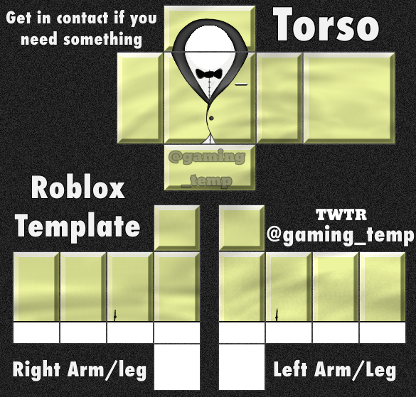 Free - Free Roblox Shirt, Pants And Tshirt Templates