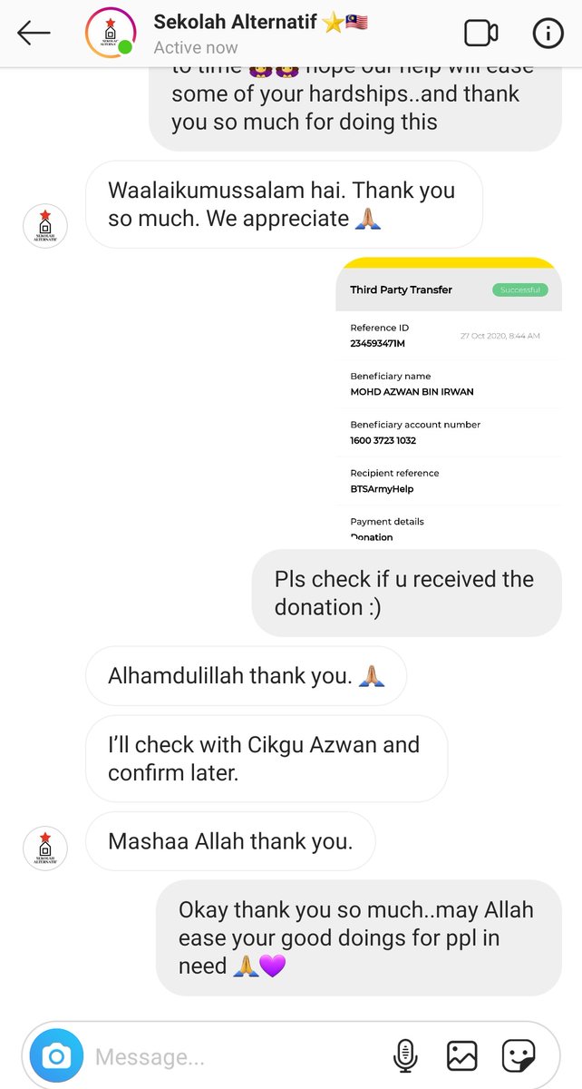 Alhamdulillah managed to donate for another region which are Tawau and Sandakan! This happens thanks to you guys MY Armys..i am truly proud of us  May God Bless!