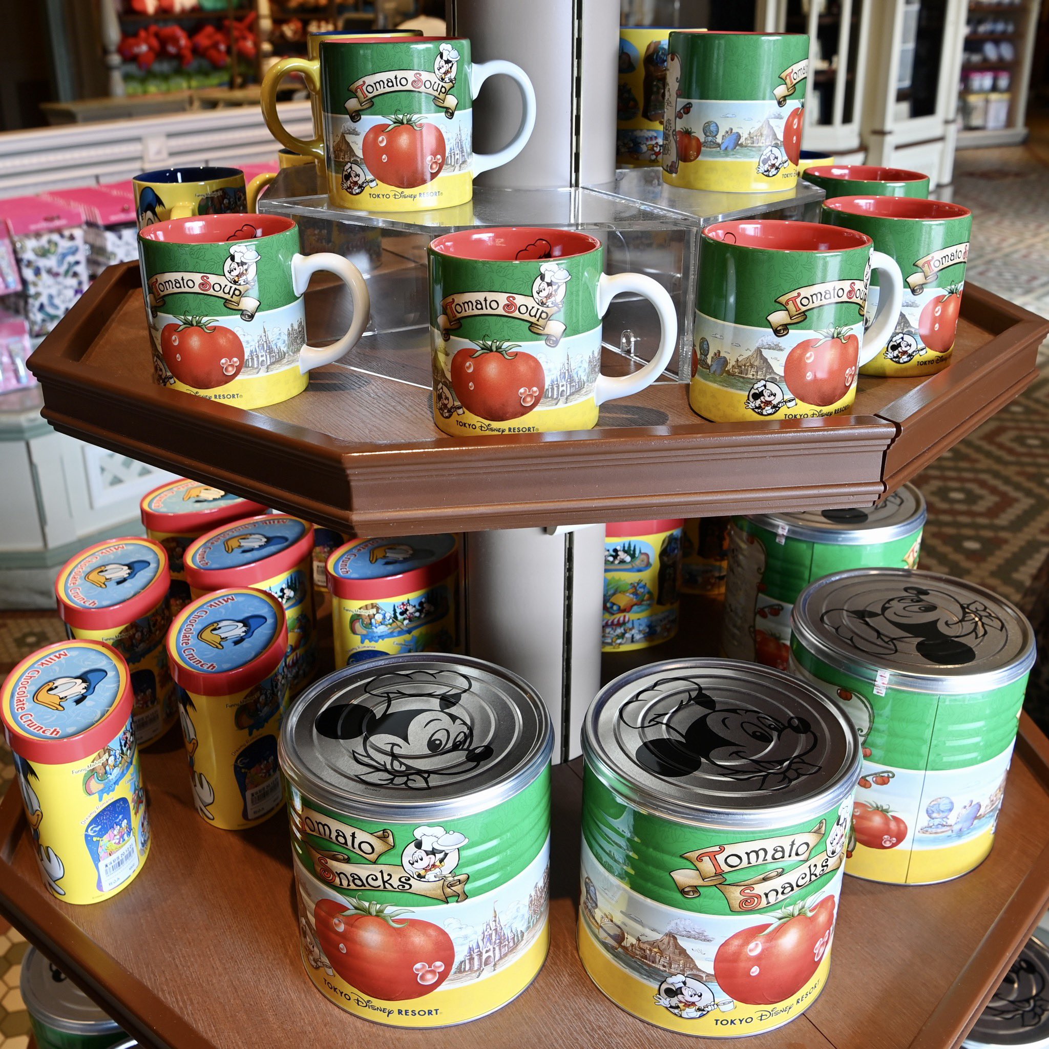 Mezzomikiのディズニーブログ おしゃれなトマト缶デザイン 東京ディズニーランド 新作マグカップ販売中 T Co Ltxnx95vpp T Co Uvujz3p09t Twitter
