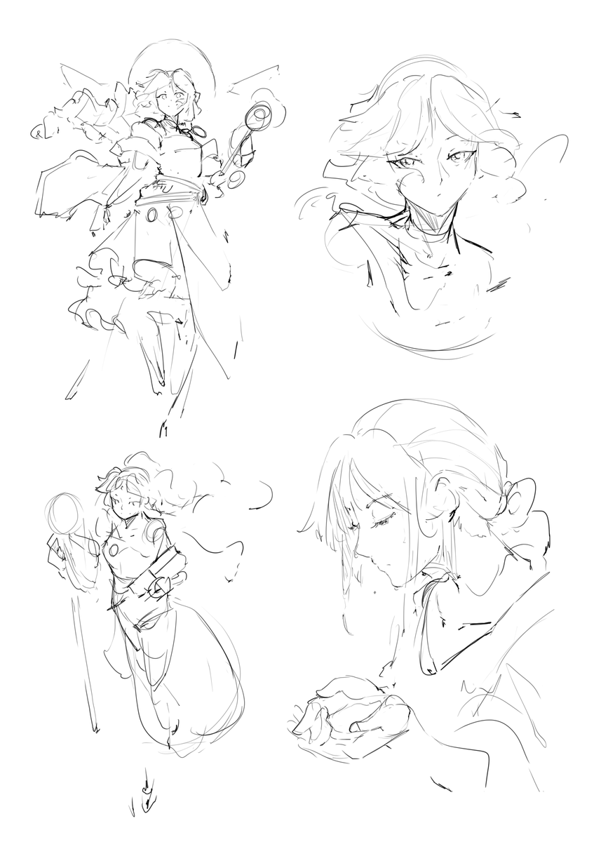 Just another day I couldn't figure out what to draw, so here's a sketch dump