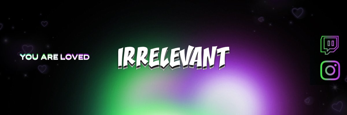 mR_Irrelevant00's tweet photo. Pt. 4 with that being said, big s/o to my guy @editsbydyn for the FIREEE banner... I want you all to remember that "YOU. ARE. LOVED!!!" #FeelingGOOOOD #YouAreLoved https://t.co/33Hu5X3M0q