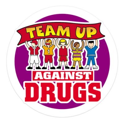 TISDCPES's tweet photo. Team Up Against Drugs.....wear your favorite team shirt on Tuesday!! https://t.co/UqeZrEThPN