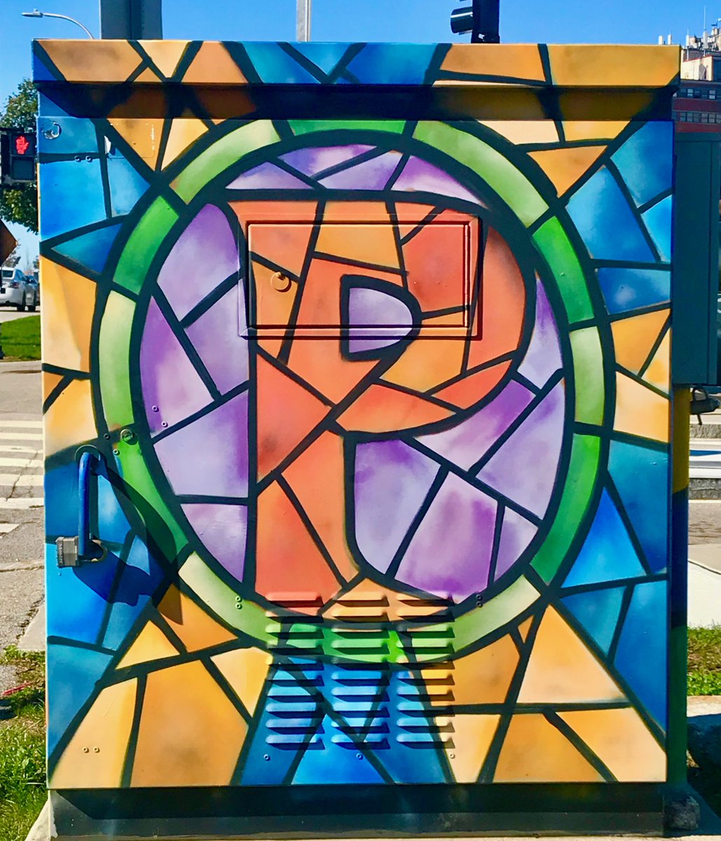 The City of Providence’s P. An icon for a place. 

Drawn by <a href="/jhsilverman/">Josh Silverman</a> in 2009, it became part of the Providence brand in 2010 under then-mayor <a href="/davidcicilline/">David Cicilline</a>.

Image by @hernandez_ideas of an artists’ interpretation of the original symbol.