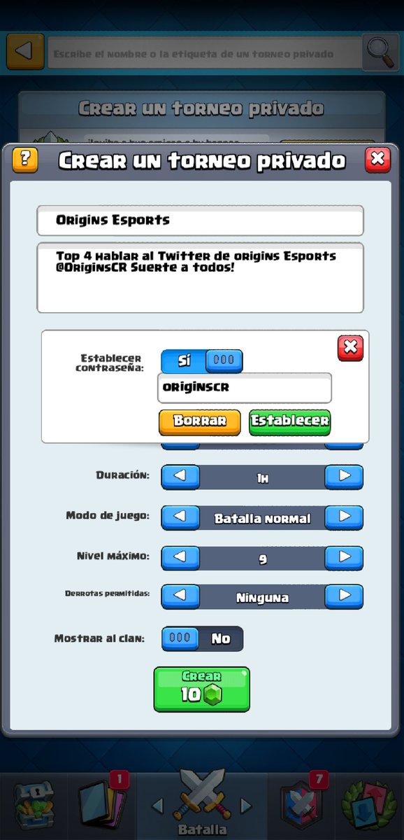 OriginsCR's tweet photo. Torneo creado!!!!
En 1 hora iniciamos
Suerte a todos
Top 4 nos escriben MD
#OriginsTeam https://t.co/jvCXHranKv
