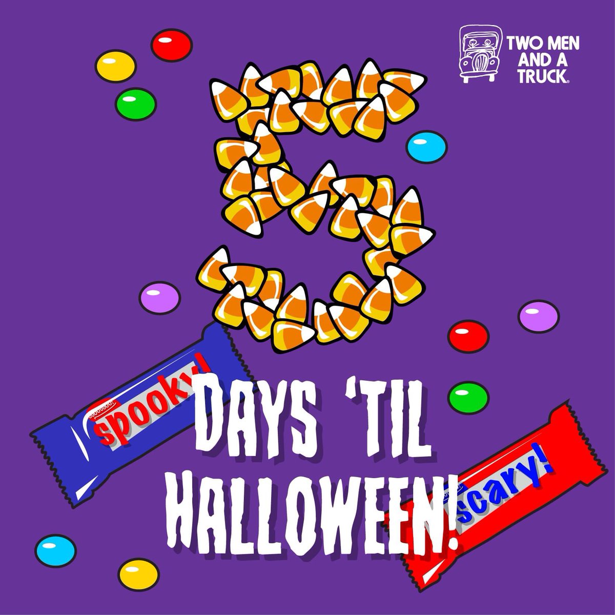 TwoMenOKC's tweet image. Halloween is right around the corner! #spookyseason #halloween #happyhalloween #moverswhocare