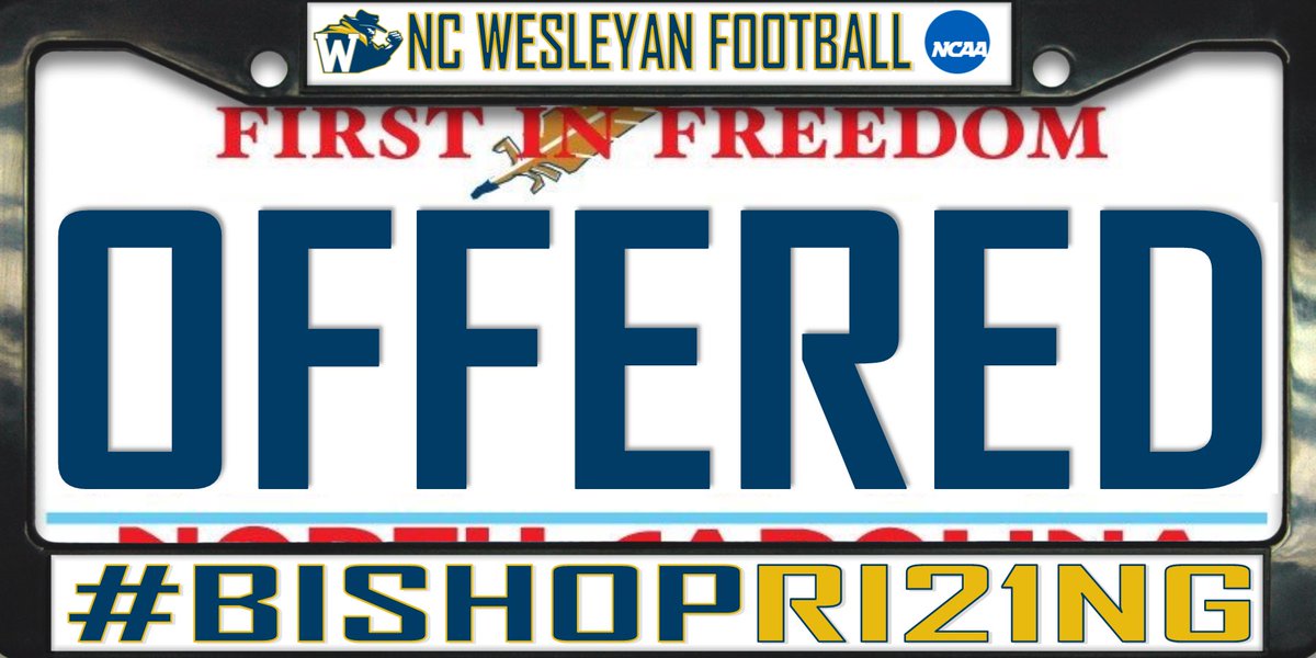 Blessed to receive an offer from NC Wesleyan!! <a href="/coachcake2020/">Alan Pancake</a>