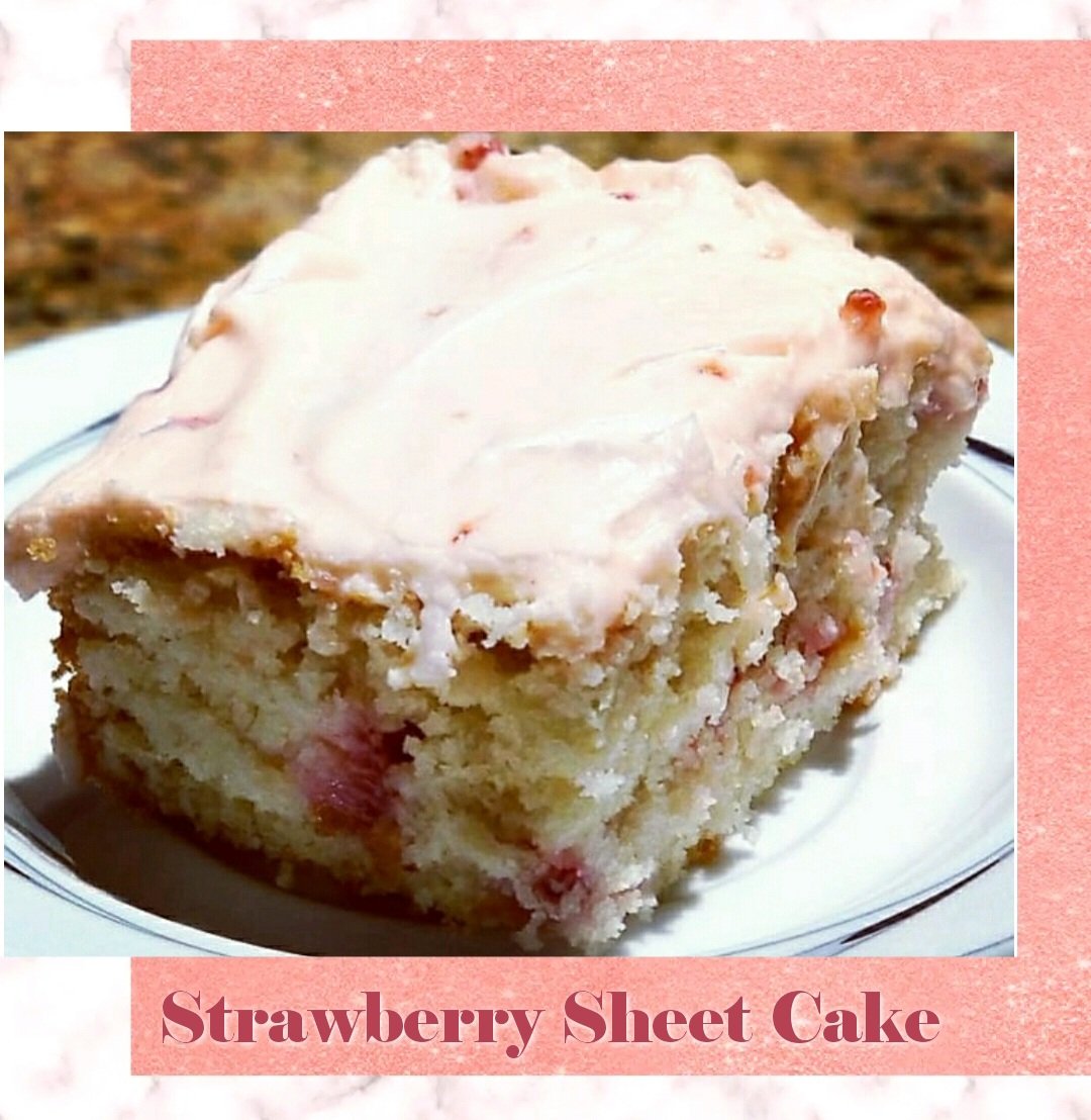 crackthebat's tweet photo. 🌺In honor of Breast Cancer Awareness Month 🍓
Gluten Free Strawberry Sheet Cake 
#eatdrinkthinkpink
#cancersurvivor https://t.co/69gdbcfJVm