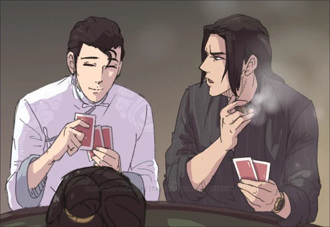 wanted to draw my old shanghai au jc saving puppies..then #3zun playing old maid happened...then #忘羡 strip poker happened..
#mdzs #MoDaoZuShi #魔道祖师 