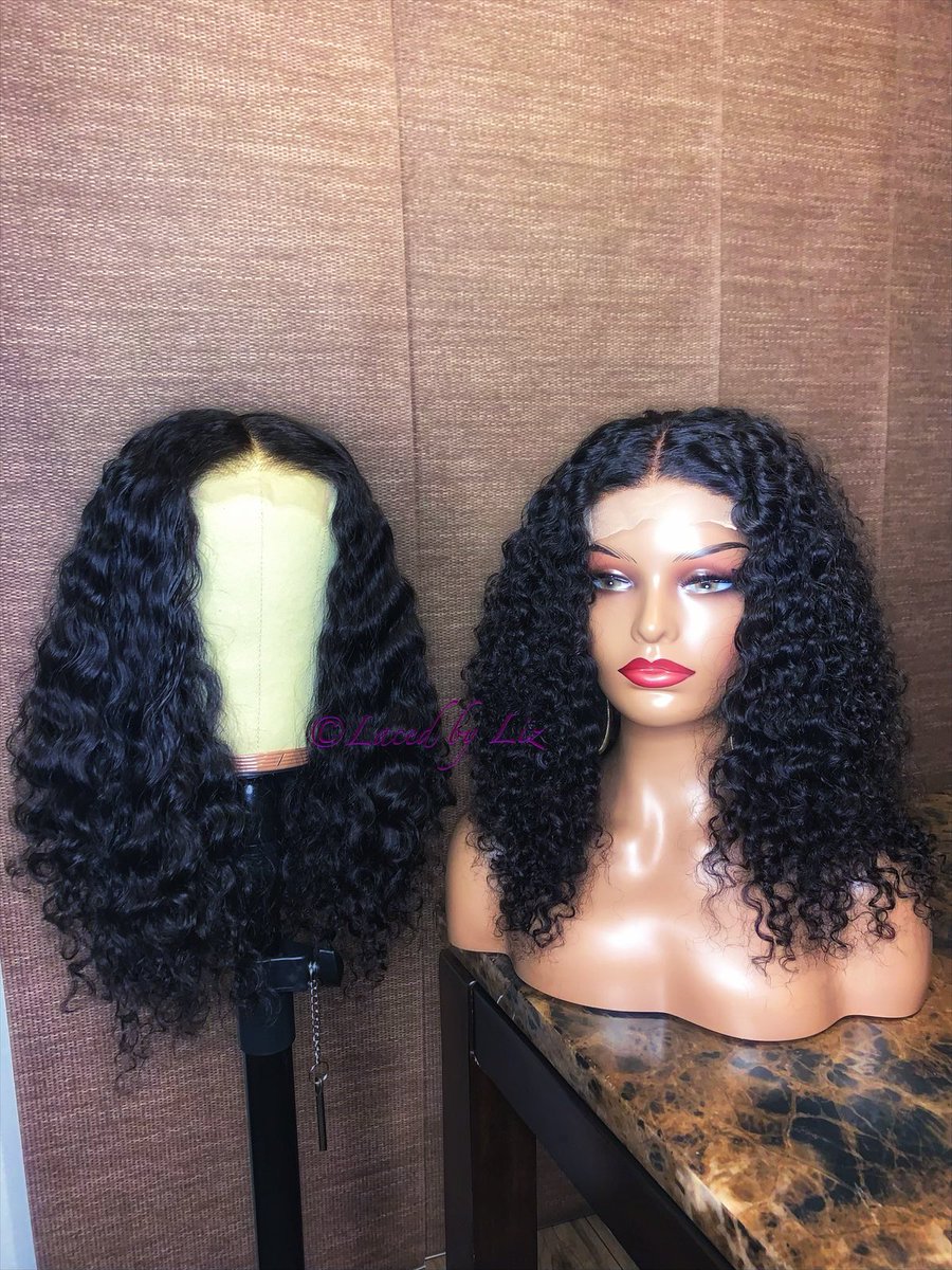 🔥18” loose curl vs 16” curly🔥#available #Stretchcap #curlyhair #lacedbyliz #flat #wigs and #wigmaker #blackownedbusiness #buyblack  #custommade #custommadewigs #explorepage #hat #hatwig