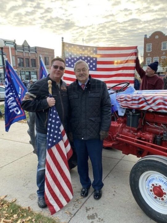 Shep4Sheriff's tweet photo. This evening it was an honor speaking with former Iowa Governor and Ambassador to China Mr Terry Branstad. https://t.co/aAsBbwUdlv