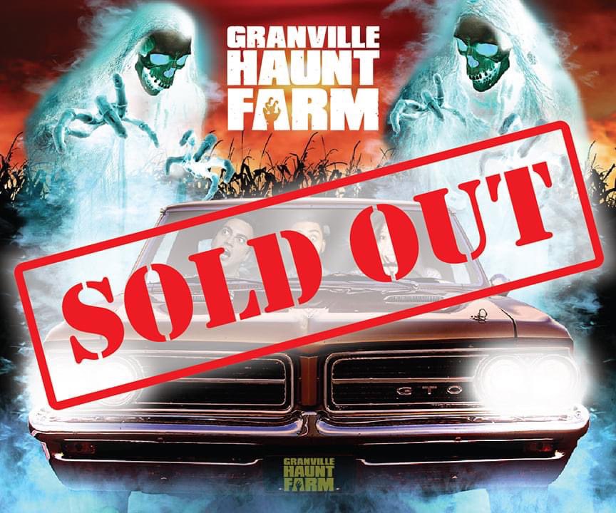 HauntFarm's tweet photo. We’re SOLD OUT for this weekend! https://t.co/mgPU1sj5U3