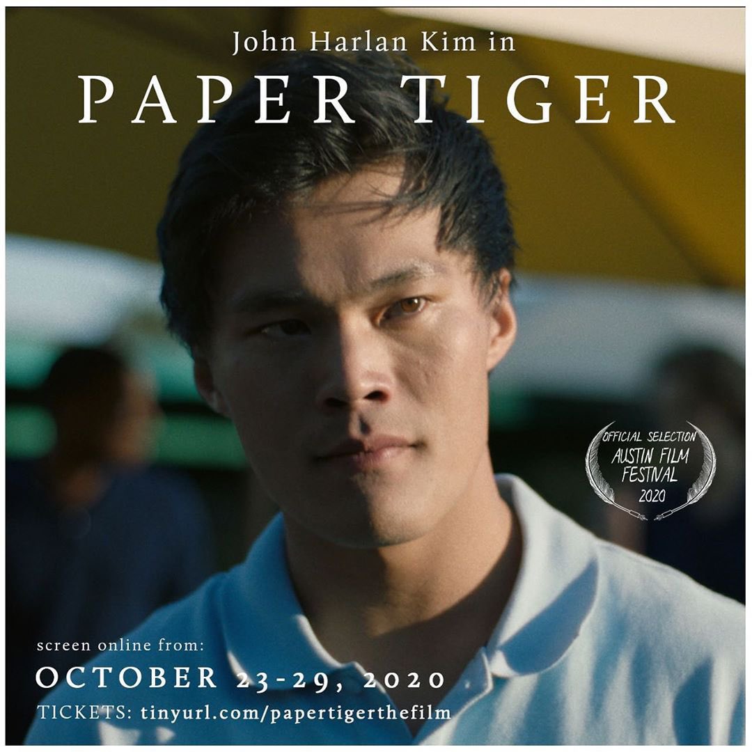 johnharlankims's tweet photo. Watch @johnharlankim in PAPER TIGER. Available to purchase for streaming from Oct 23-29: https://t.co/SqNIXIyba8 https://t.co/EoMxLd1xoy