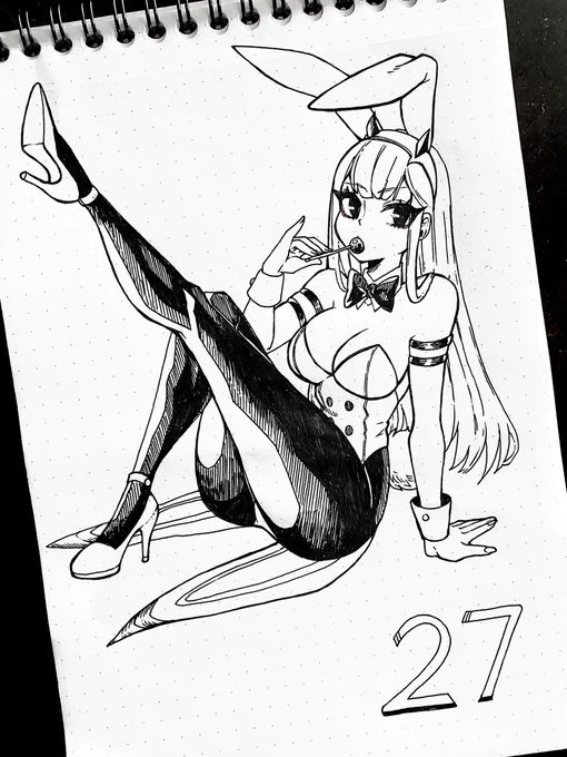 ?Buntober Day 27
"Zero Two" 