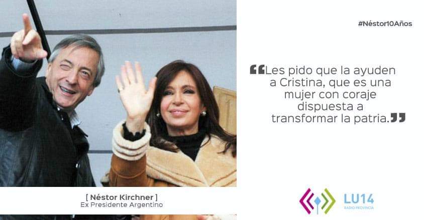 #HayHistoriasQueNosUnen

Homenaje a Néstor Kirchner, el político que marcó un antes y un después en Argentina 🇦🇷