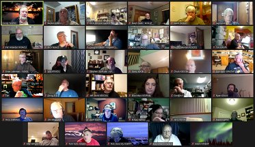 k0ltc's tweet photo. 45 people signed up for our extra study class going on right now on Mondays via zoom. Here's some of the teachers and students. https://t.co/hZ6n19OBiB