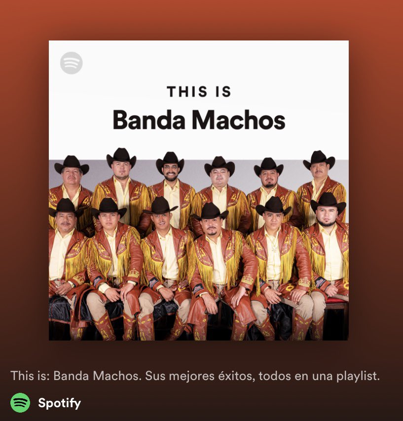 robhanka's tweet photo. 🔊Escucha mi más reciente sencillo  “Me Muero” 🥳 en la Playlist de @Spotify THIS IS BANDA MACHOS junto a @BandaMachos 👑 en el siguiente link ➡️ https://t.co/USM3D3nUpn #ARREMACHOS https://t.co/wvJYa33ORa