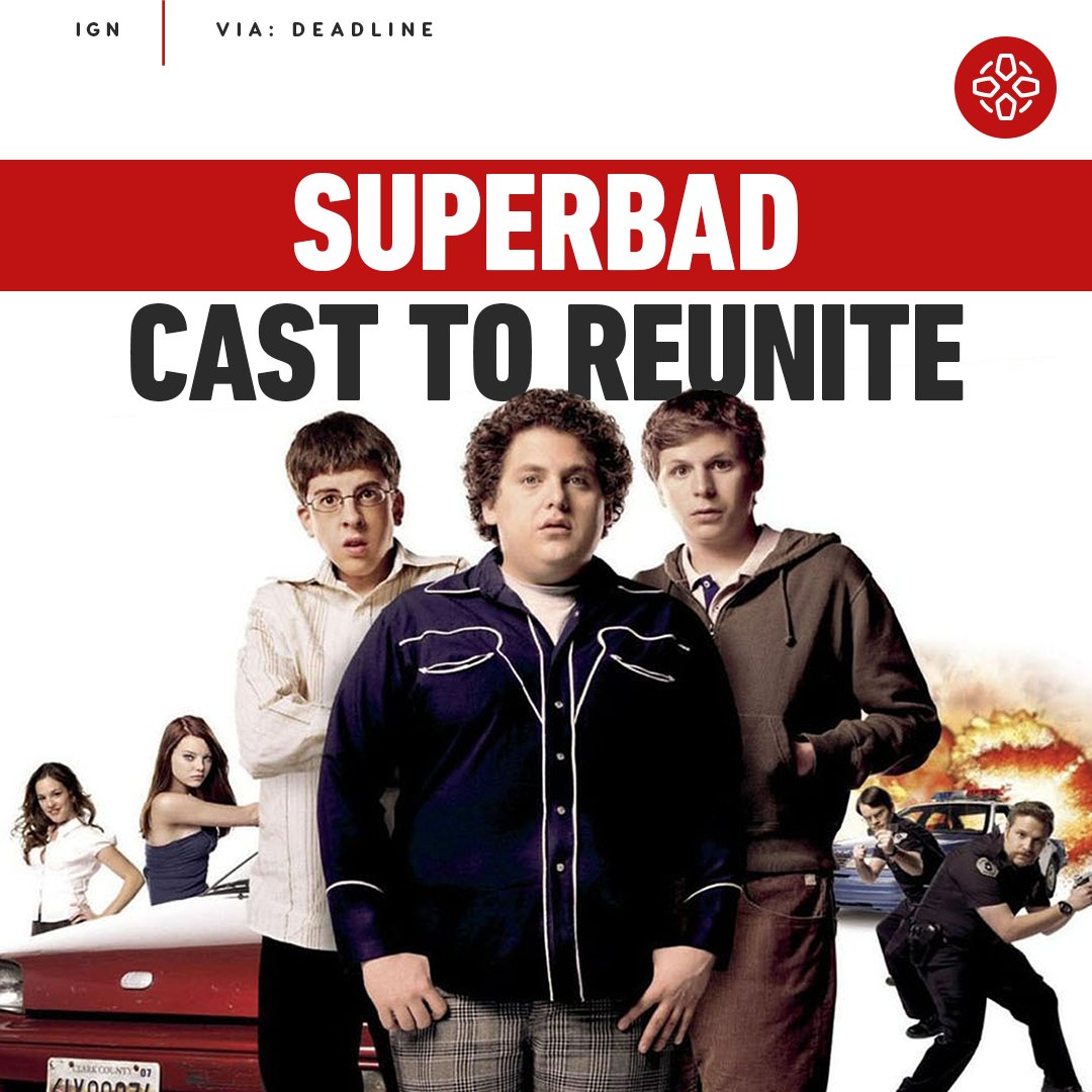 "Chicka, chicka, yeah," the cast of Superbad is getting back together to host a live watch party of the film on October 27 at 8 p.m. CT.