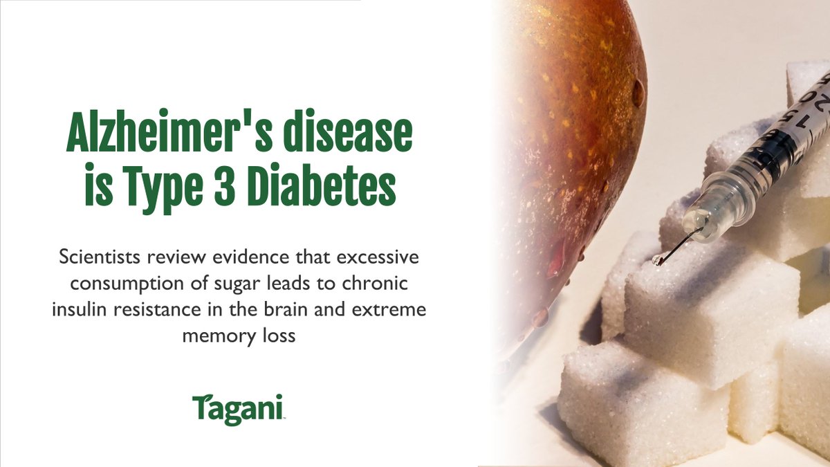 TaganiORG's tweet photo. Need to cut down on sweets then!!! 😥 😩 🍬 🍭 

Researchers have known for several years that being overweight and having Type 2 diabetes can increase the risk of developing Alzheimer’s disease. Scientists now link a new form of diabetes to Alzheimer's disease. https://t.co/igKc6idxxg