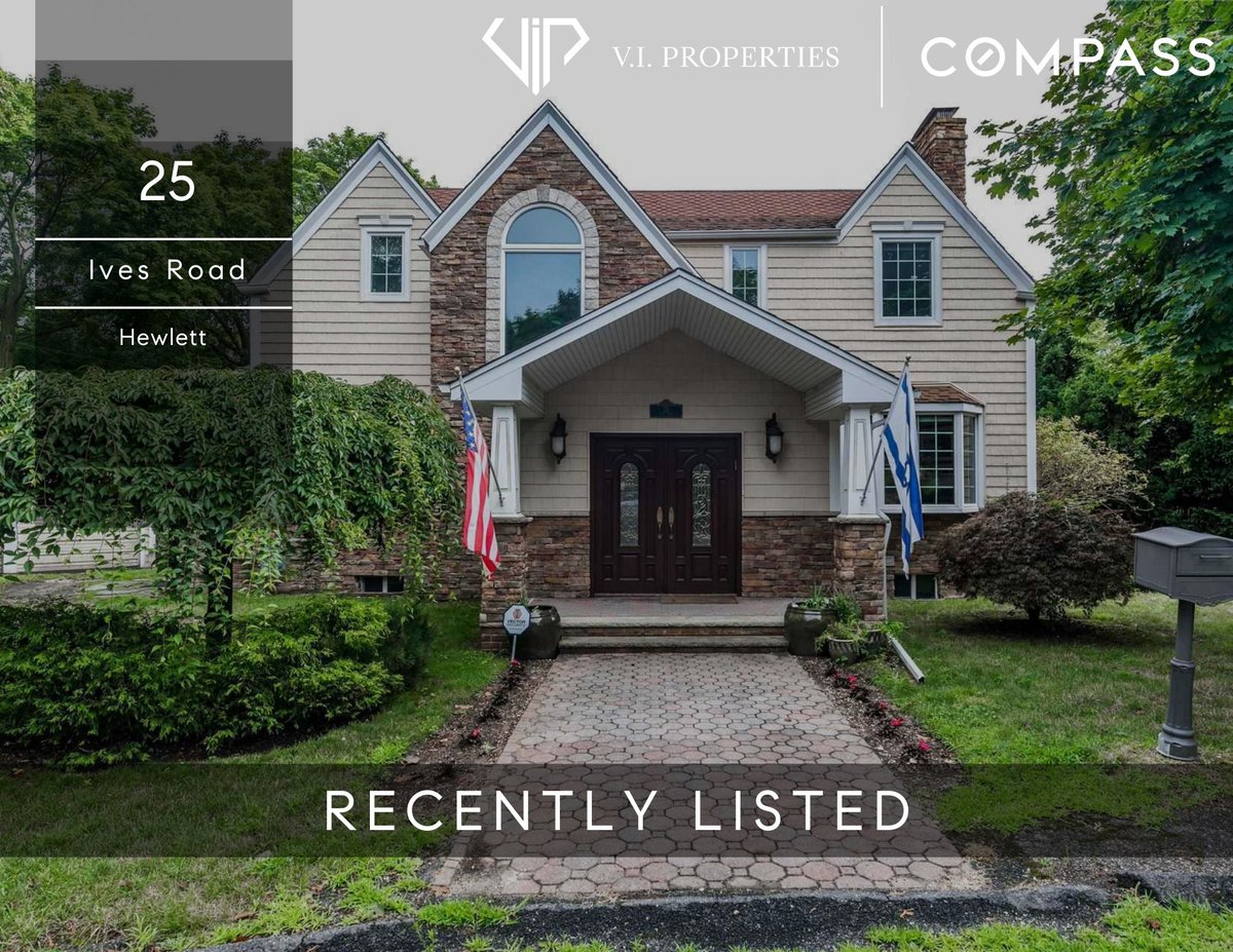 VIPropertiesNY's tweet image. For Sale!! 25 Ives Road, Hewlett, NY, 11557
CALL/TEXT: 516.791.1313

Beautiful 5 Bedrooms, 3.5 baths COLONIAL style. All NEW gourmet kitchen with Thermador appliances, 2 sinks, granite countertops, radiant heated floors
Agent: Larisa Voldman
.
.
.
#featuredlisting #viproperties