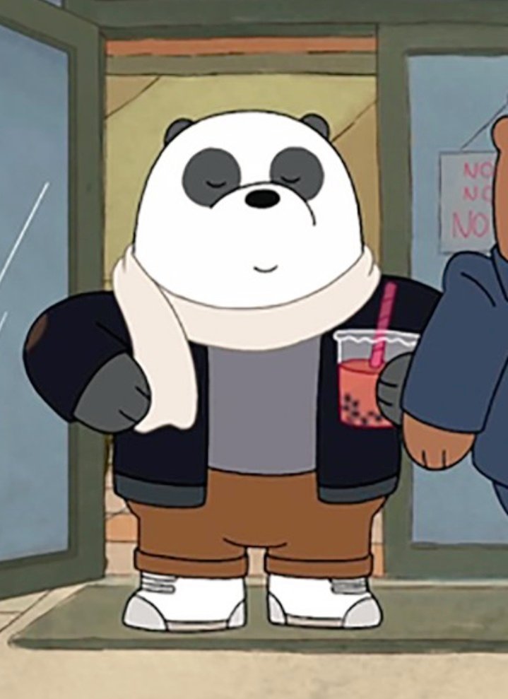  #Eunji as we bare bears, a thread!