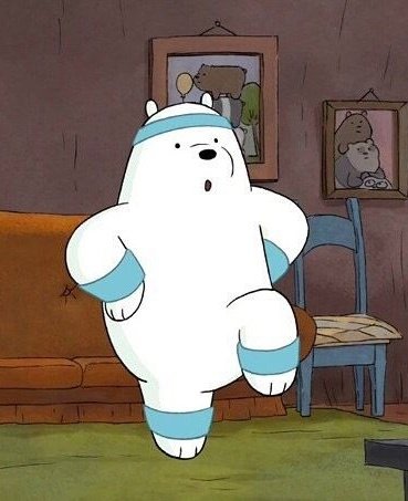  #Eunji as we bare bears, a thread!