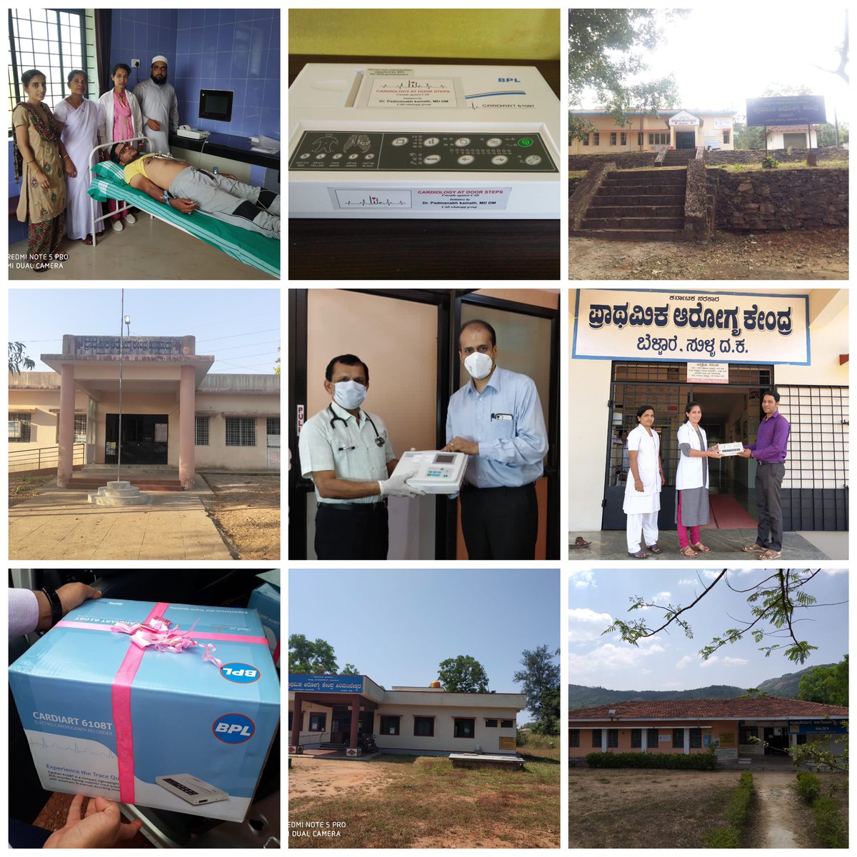 cardio73's tweet photo. India has 23673 PHCs as per 2018stats. Karnataka has 2195 PHCs.Most of them do not have the ECG machines which is enlisted in NLED. Our mission has donated nearly 300 such machines to remotest villages through our flagship Cardiology at Doorsteps project. Time to shift our focus. https://t.co/FzF4zsOmSA