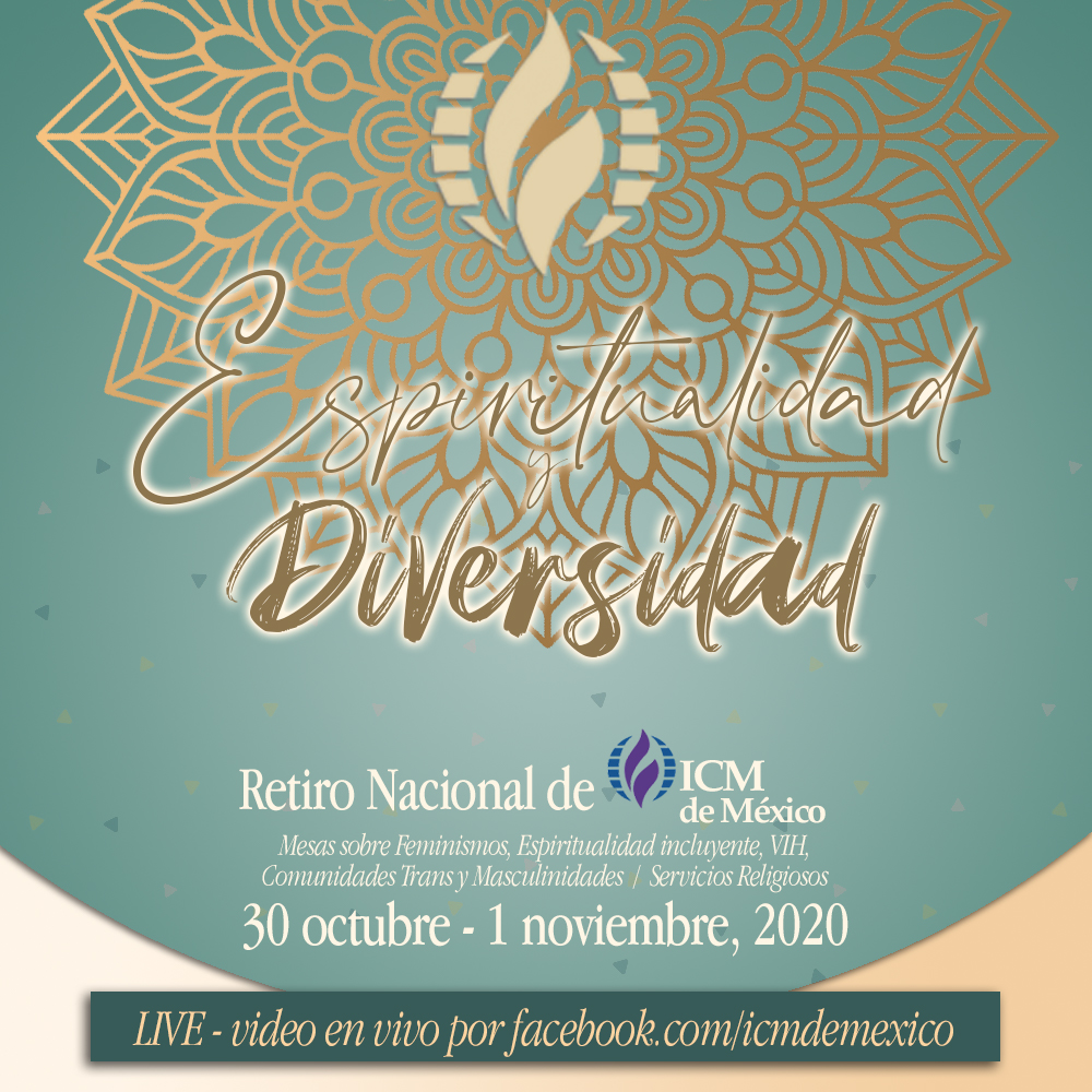 Tenemos un Retiro Nacional este fin de semana. Abierto al público, #Live por Facebook.com/icmdemexico. #Espiritualidad y #Diversidad #LGBT #LGBTIQ #ICM #MCC
