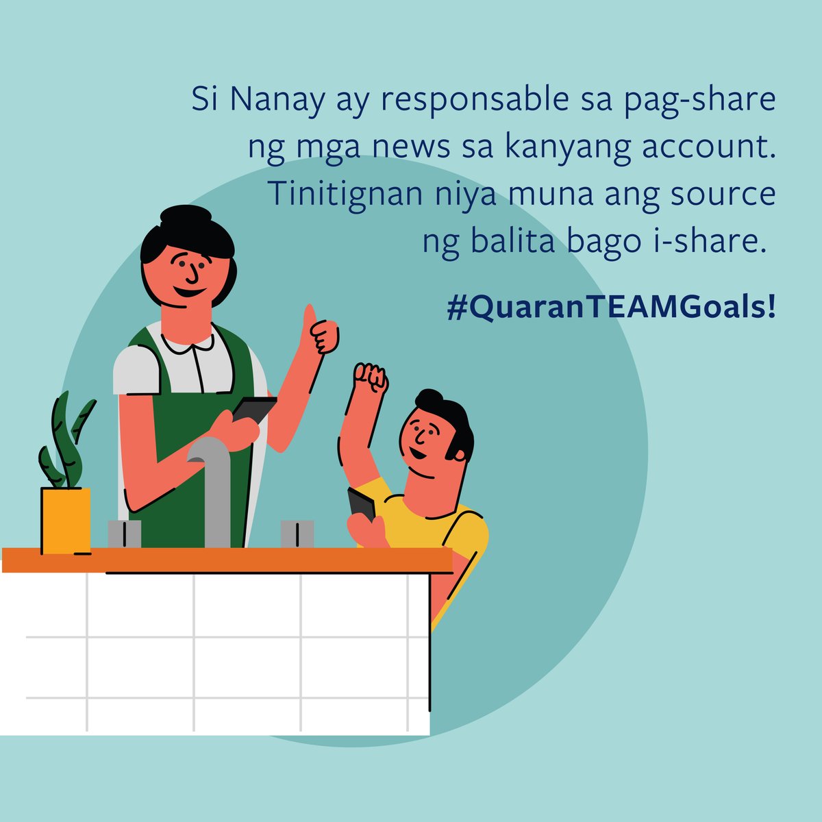 CatholicEdPH's tweet photo. A safe community starts within our homes. Share your #QuaranTEAM moments in our comments section below! #DigitalTayo https://t.co/Rft9jIwcFv