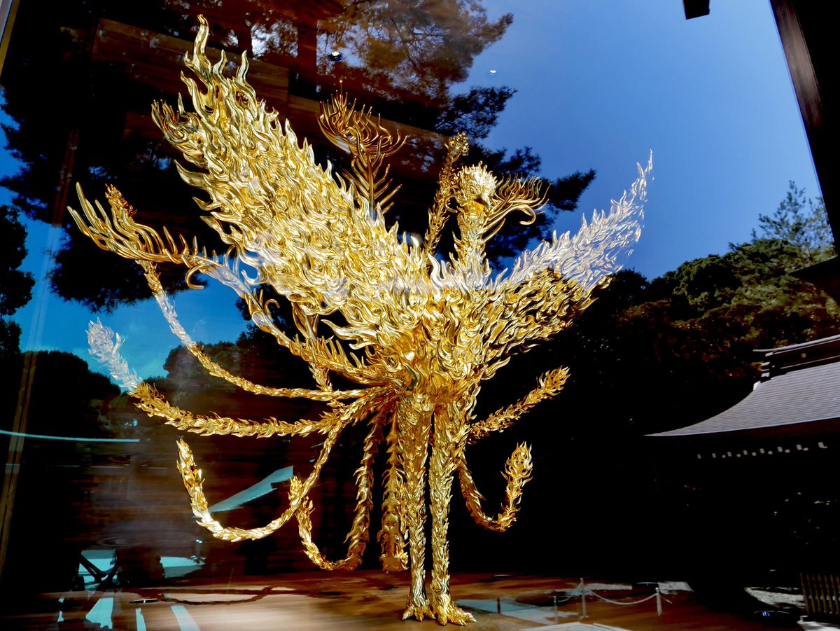 addatoursjapan's tweet photo. Centennial Celebration of The Establishment of Meiji Jingu
#MeijiJingu #MeijiShrine #phoenix #goldleaf #celebration #festival #centennial #Japan #travel #trip #JapanTrip #JapanTravel #travelphotography #travelphoto #visitJapan #AddaToursJapan #明治神宮 #明治神宮鎮座百年祭 #鳳凰 https://t.co/FurVfuTB5h