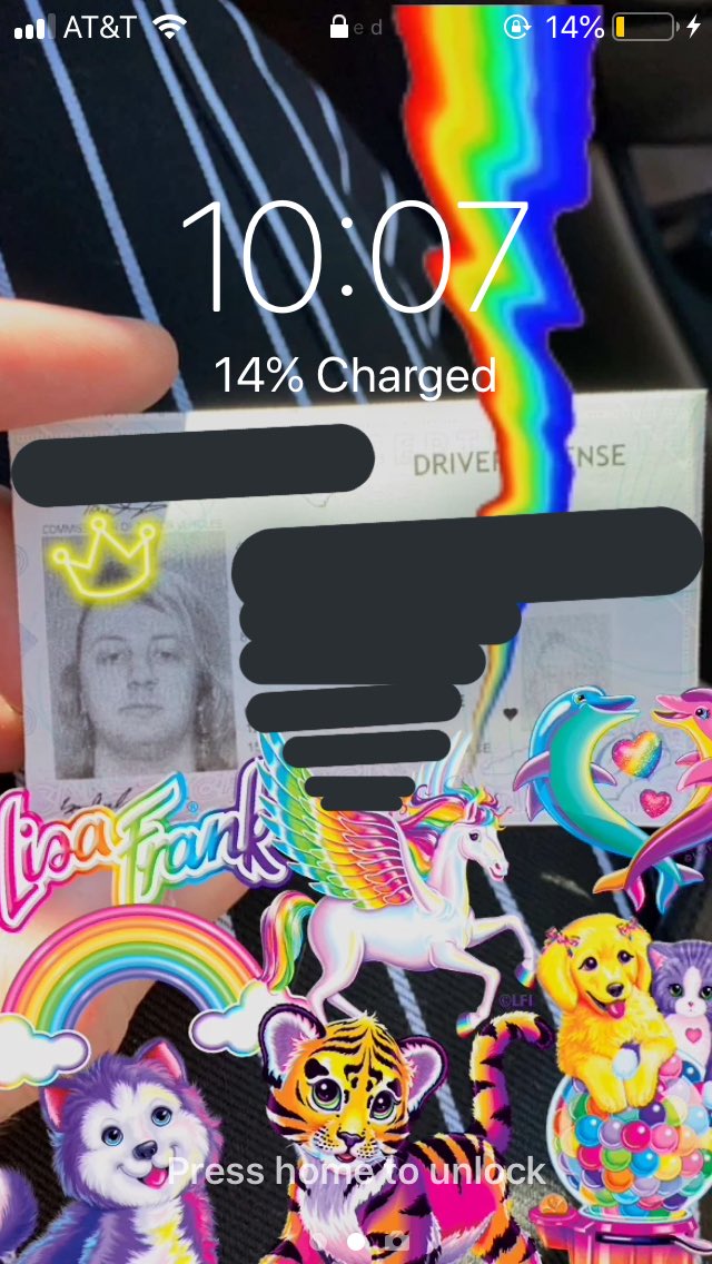 Lock Screen - @punk_skum x Lisa Frank crossover
Home Screen - Taka from One Ok Rock
Last song listened to - Mr.Loverman by Ricky Montgomery
25th photo - meme :) https://t.co/jM0JYfPTSw https://t.co/U3E7Lfvv66