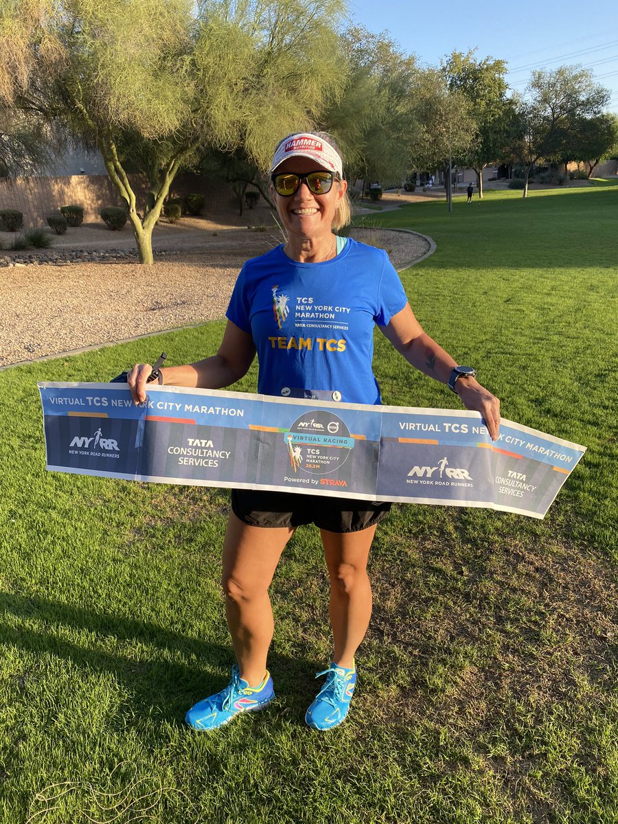 RaceEveryStep's tweet image. #MedalMonday - completed the @nycmarathon virtually this past weekend with #teamTCSteachers 🥳

@tcs_na #thisrunnyc #sweepstakes