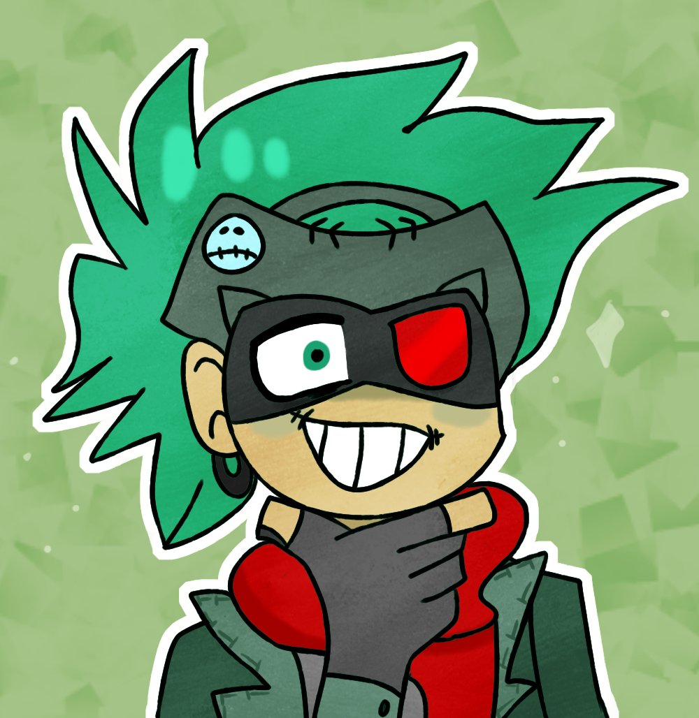 VolticGlitch's tweet image. I call this one 
Bad idea brewing.

#OCART #OC