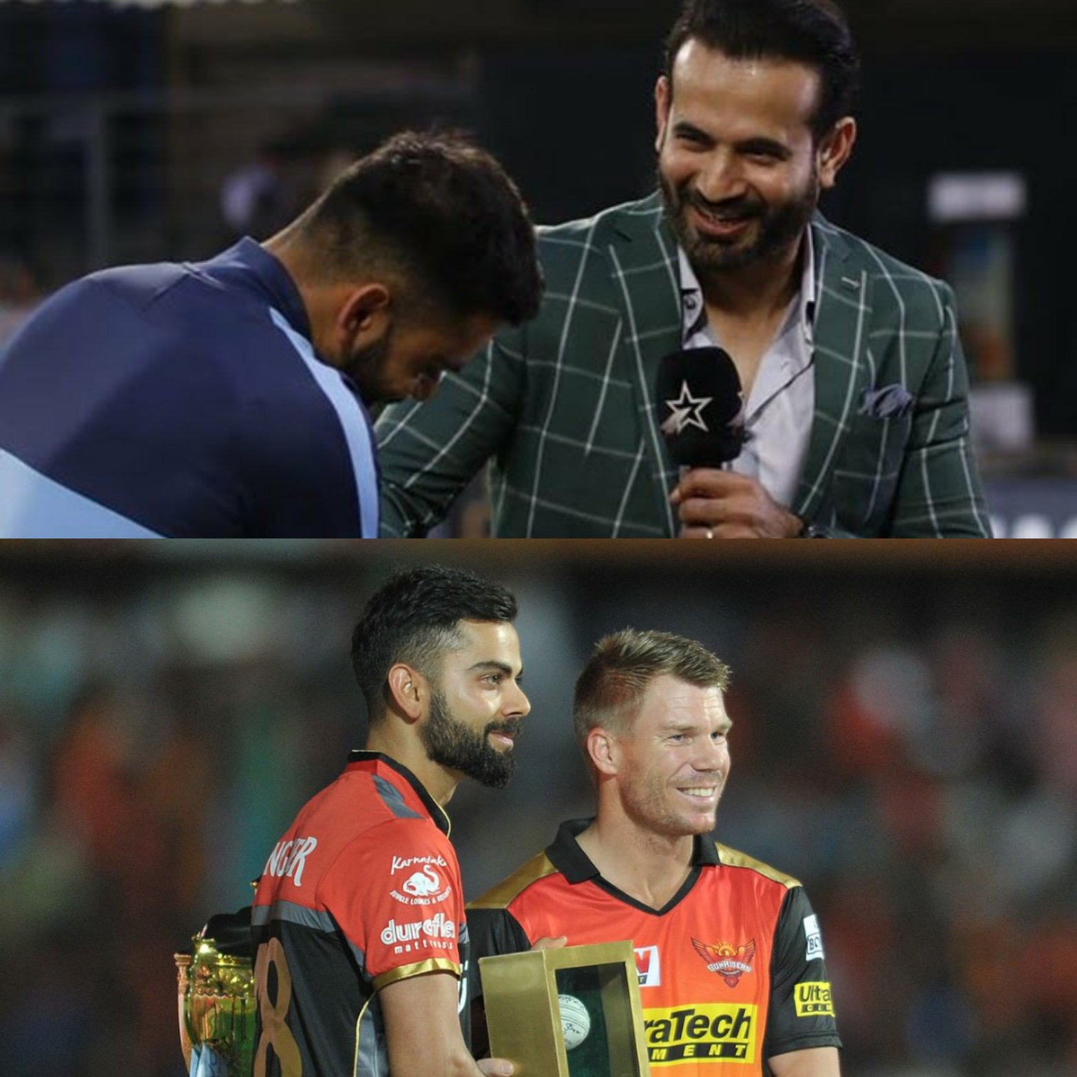 Happy Birthday Irfan Pathan & David Warner!       