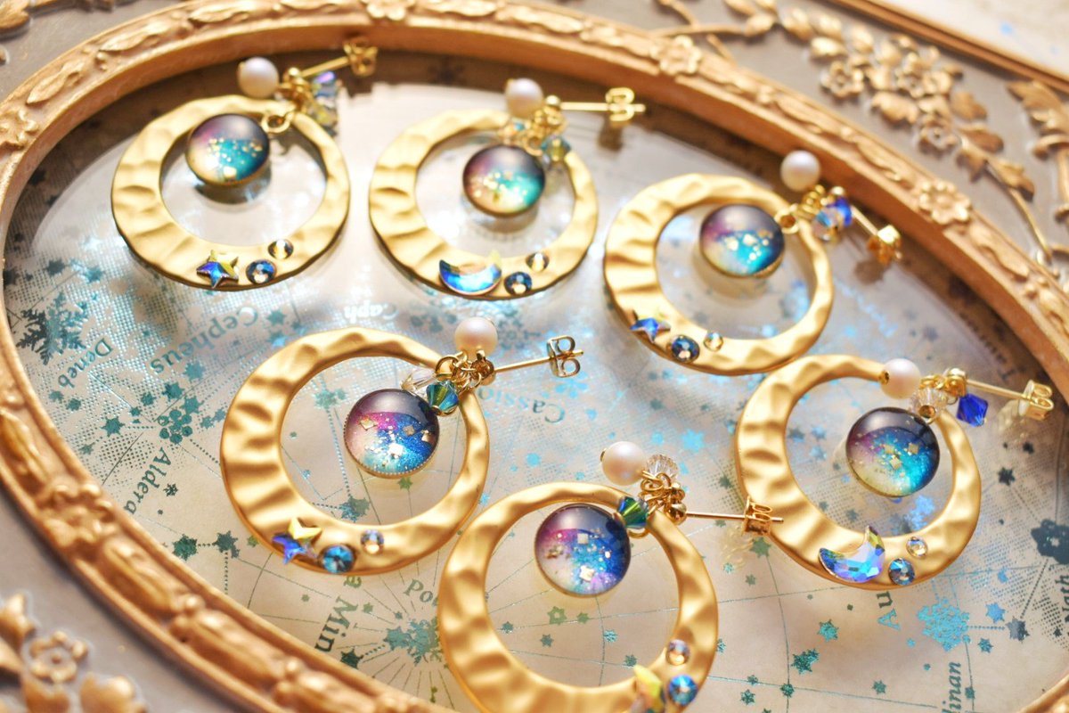 osiruko03171's tweet photo. #twinkle_star という屋号で宇宙やお花などをモチーフにキラキラしたものを製作しています⋆°。✩
アクセサリーによって日常がキラキラと輝けるような作品を届けたいです。
ロゴも新しくしたので見ていただけたら幸いです✨
素敵なご縁がありますように ◡̈⃝︎⋆︎*
Thanks▷ @Lupopo_cafe 様 https://t.co/G4gQ4l1AKX