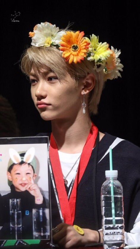 kpopzoocafe's tweet photo. order for: @btsfelix 
from: anon

message: hey panini don’t cha be a meanie

song rec: panini by lil nas x https://t.co/ilFRSDsFfG