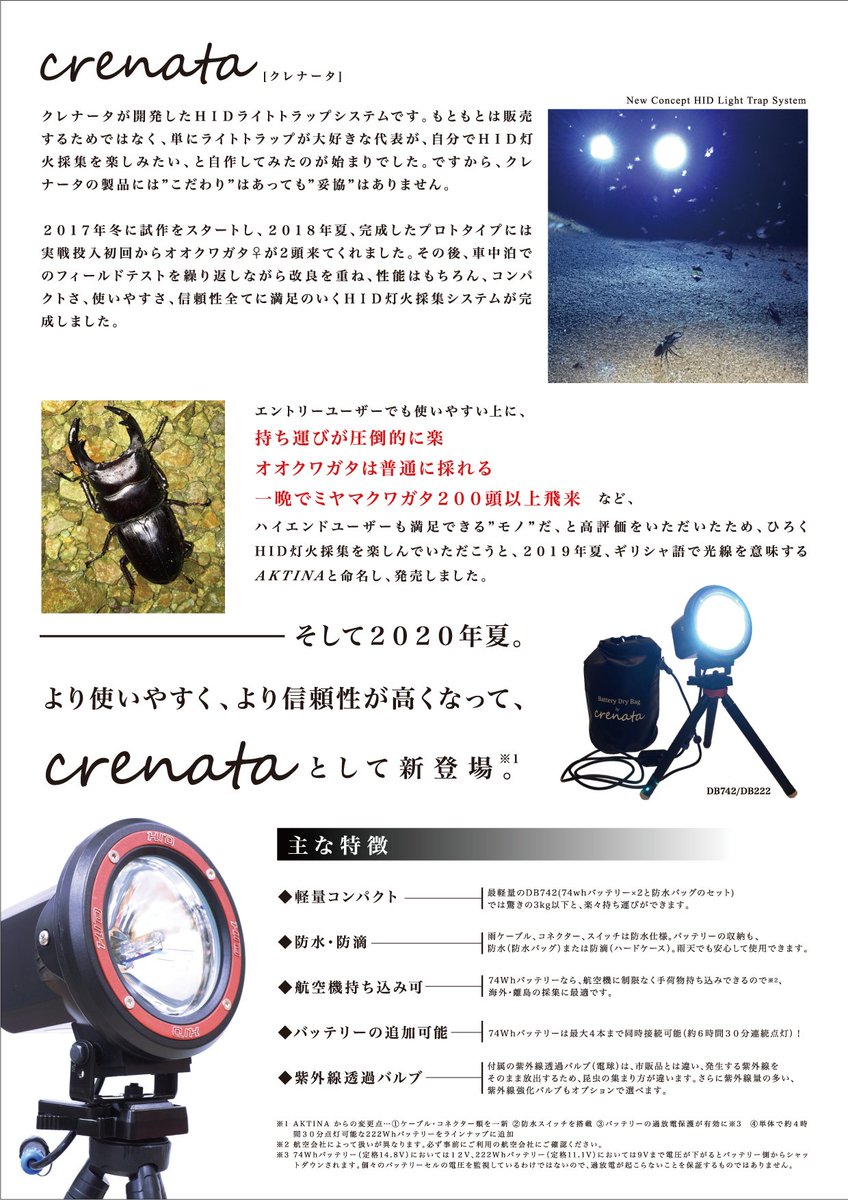 クレナータ (@crenatabeetle) / X クレナータ (@crenatabeetle) / X