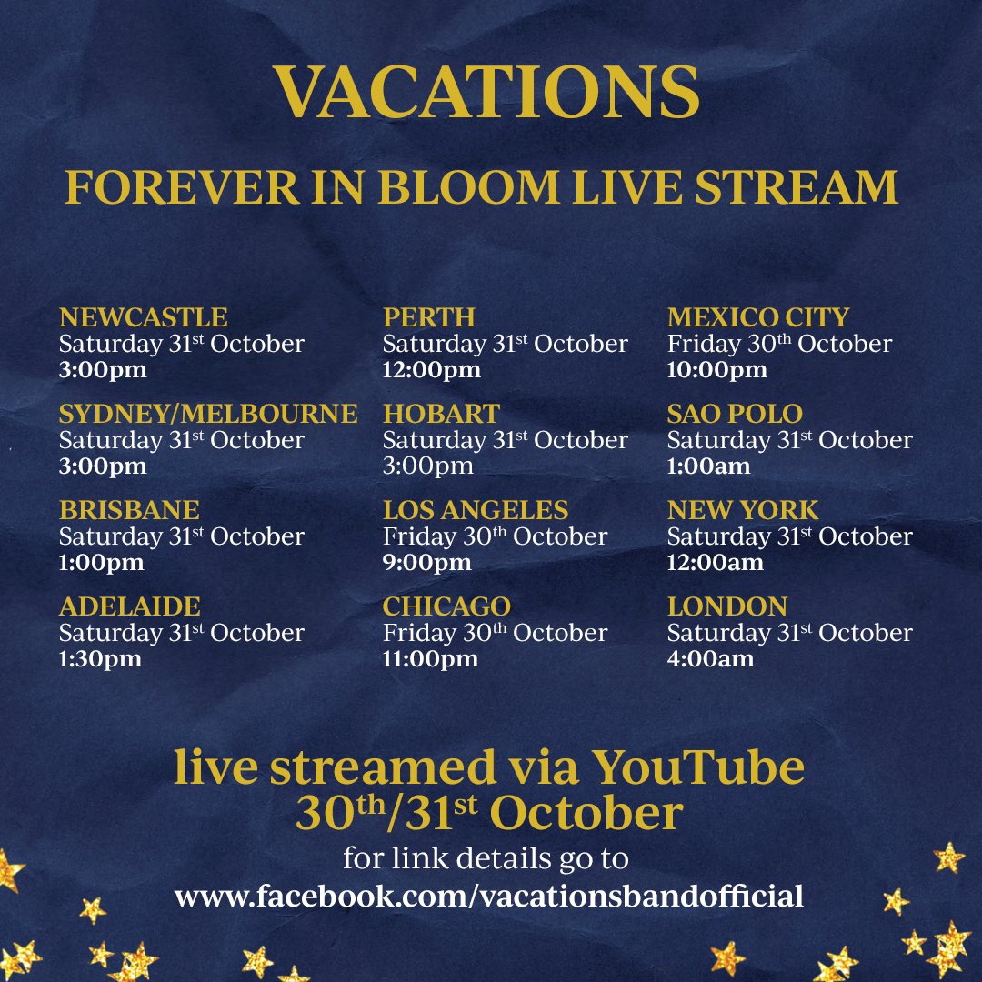 our livestream is happening this friday! ☀️